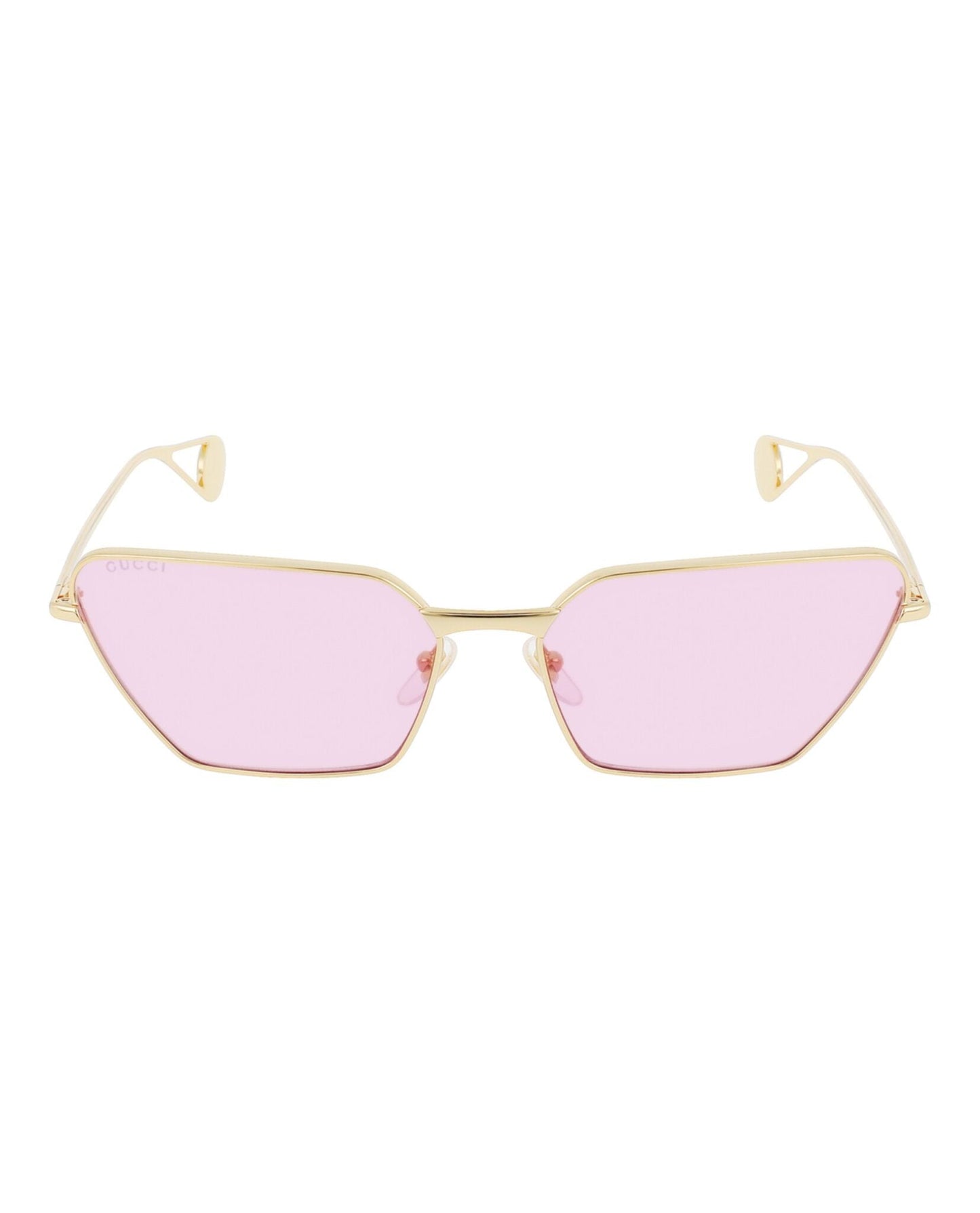 Gucci Cat Eye-Frame Metal Sunglasses