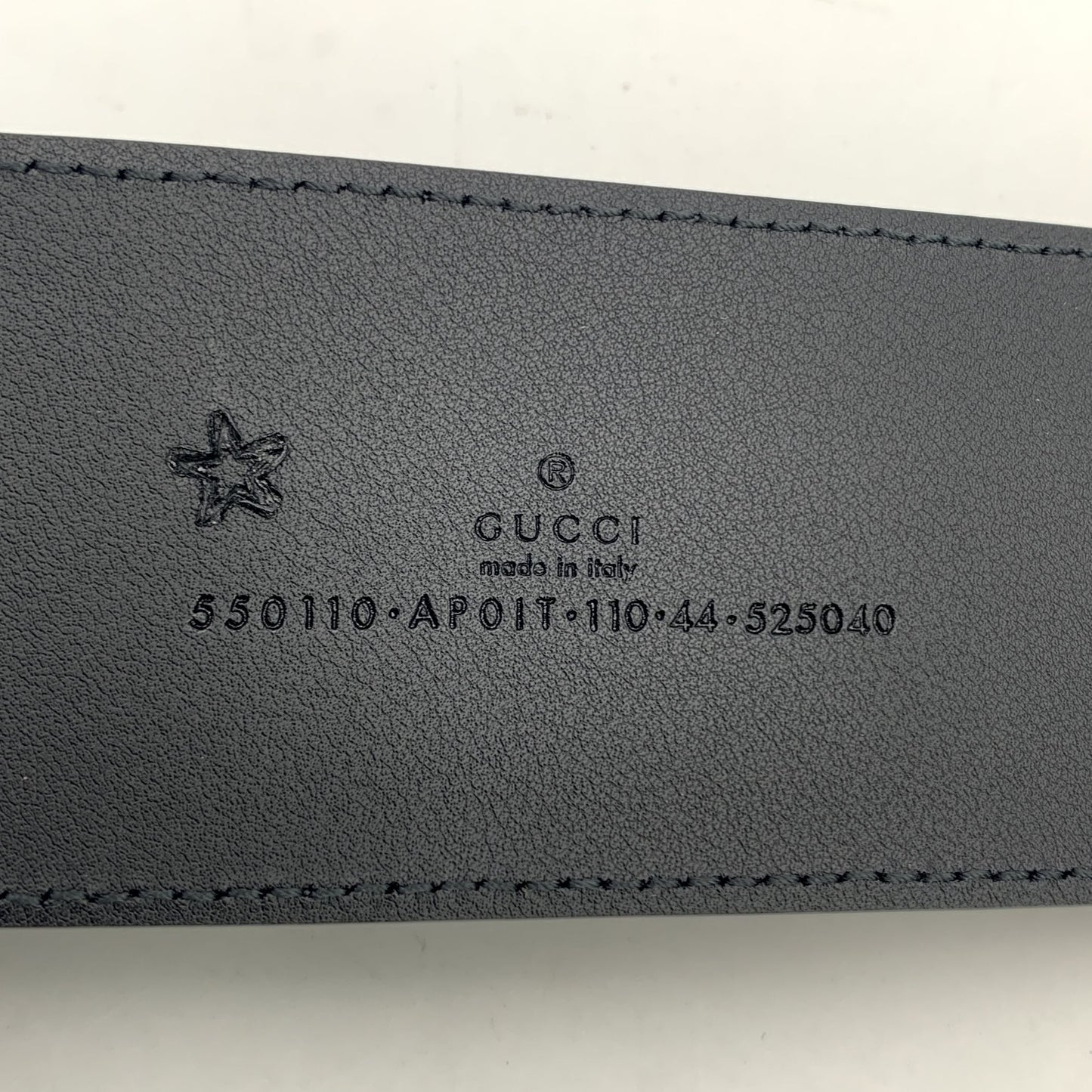 Gucci Leather Belt Marmont