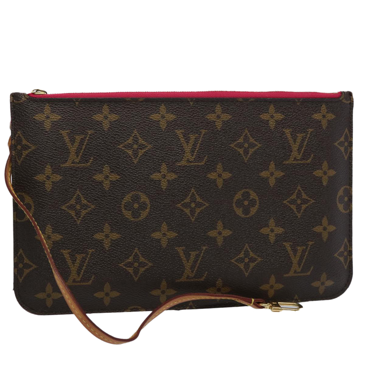 LOUIS VUITTON Monogram Neverfull MM Pouch Accessory Pouch LV 59729