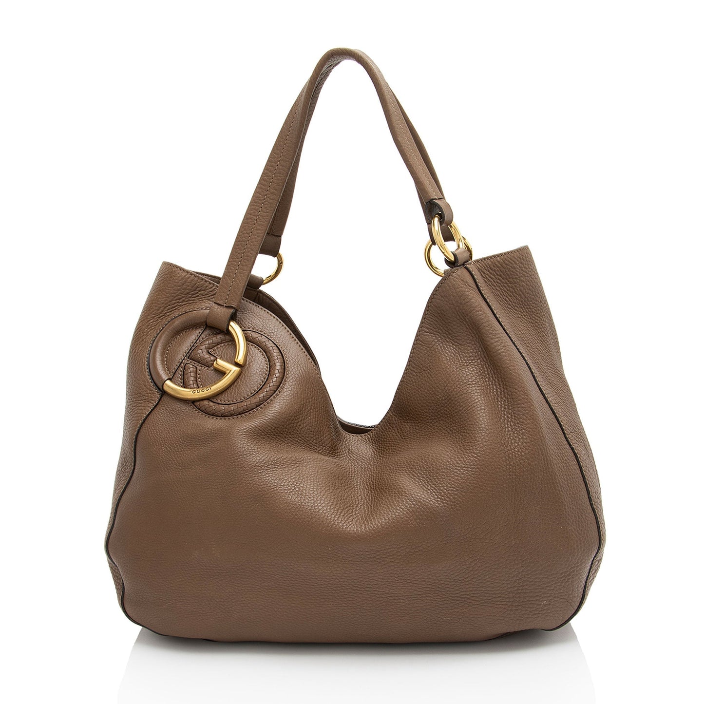 Luxury Gucci Trending 2025 Leather Twill Medium Tote