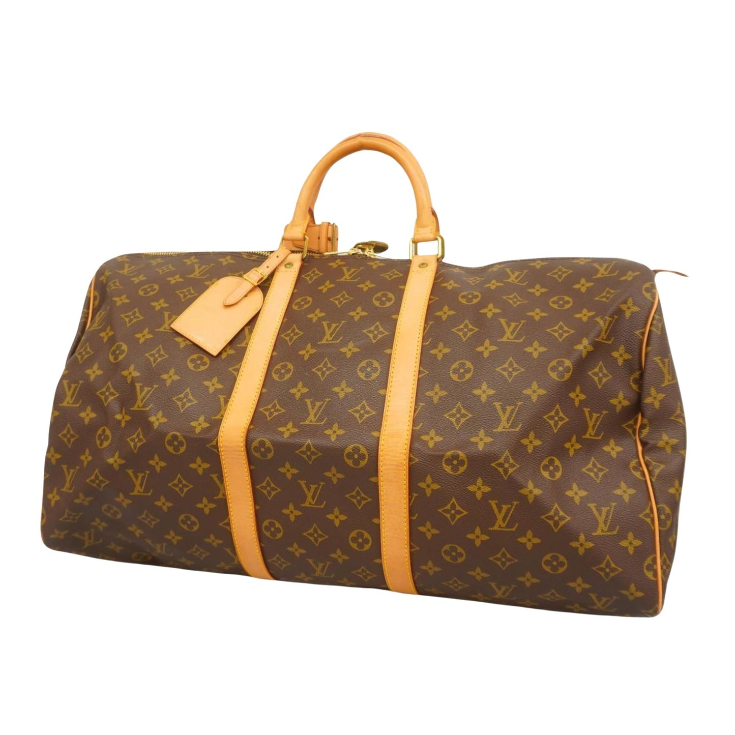 Louis Vuitton Keepall 55  Canvas Travel Bag ()
