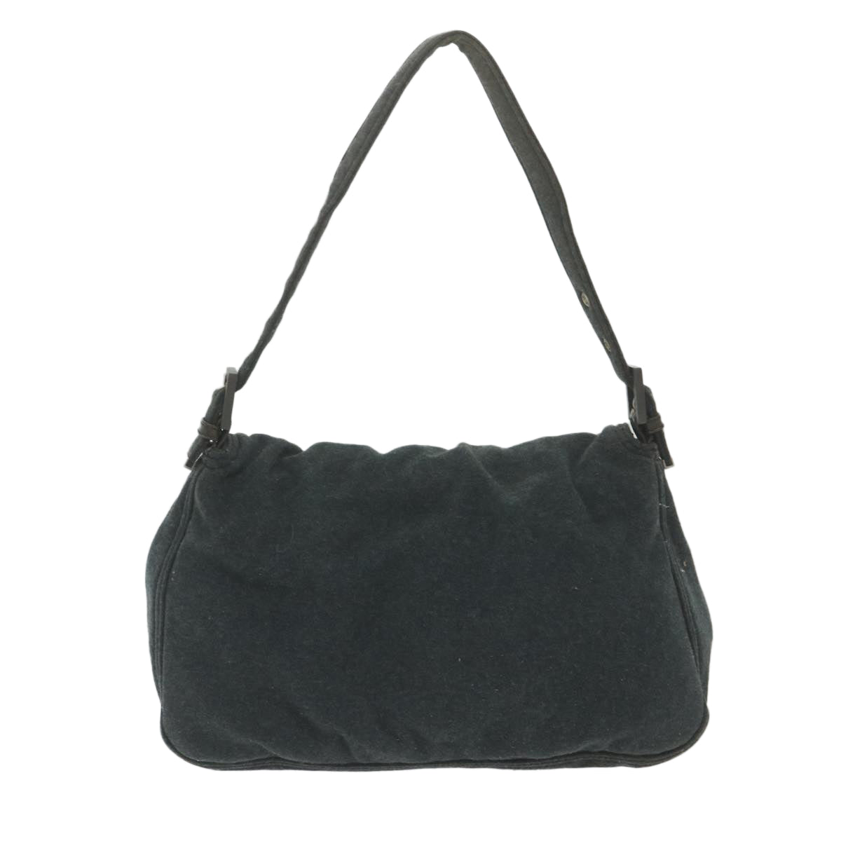 Luxury FendiMamma Baguette Shoulder Bag Cotton Gray 2321 26325 00859998