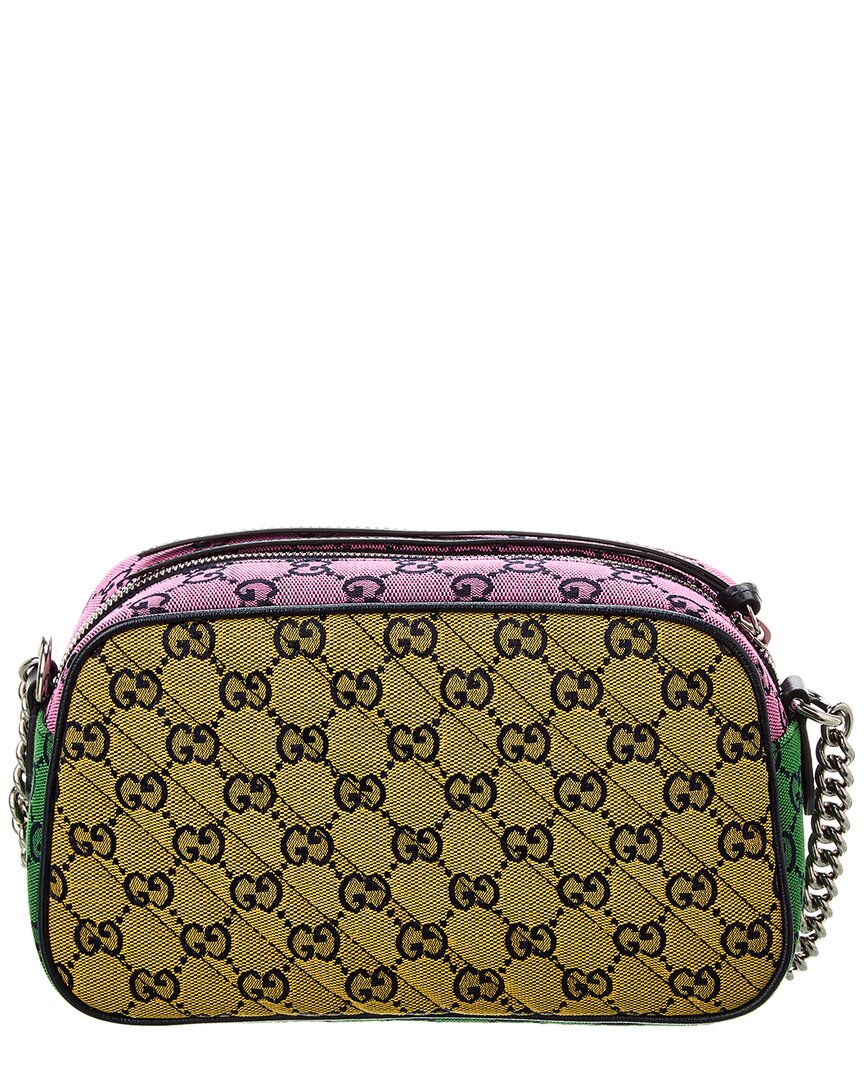 Gucci GG Marmont Small GG Canvas Shoulder Bag