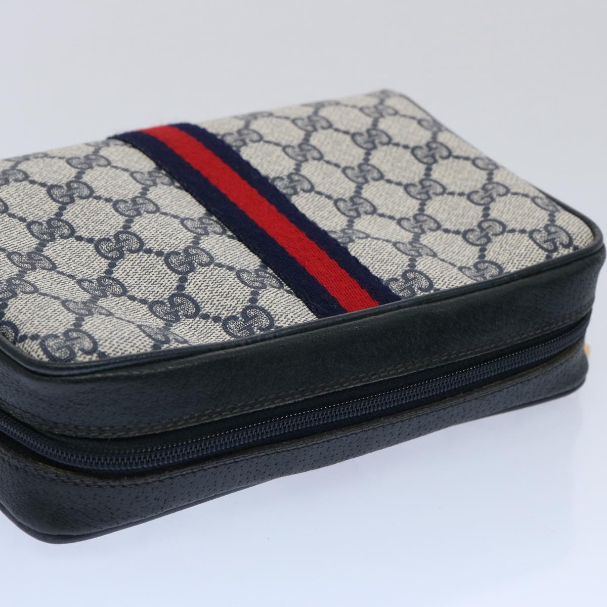 Gucci Sherry  Canvas Clutch Bag ()