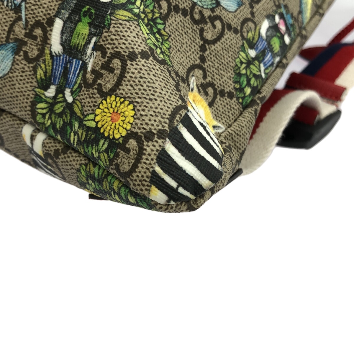 Gucci Yoko Higuchi  Canvas Backpack Bag ()