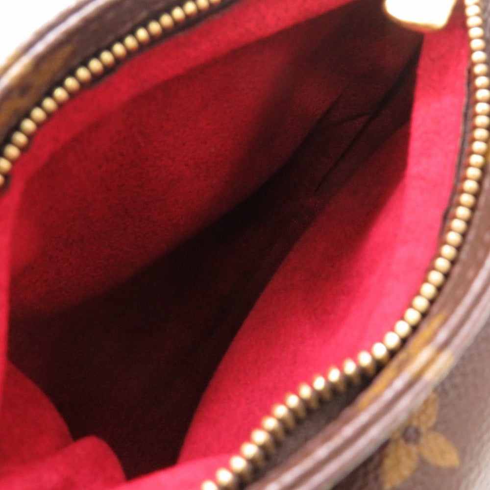 LOUIS VUITTON Pouch M51901 Monogram canvas Brown Monogram Partition Women
