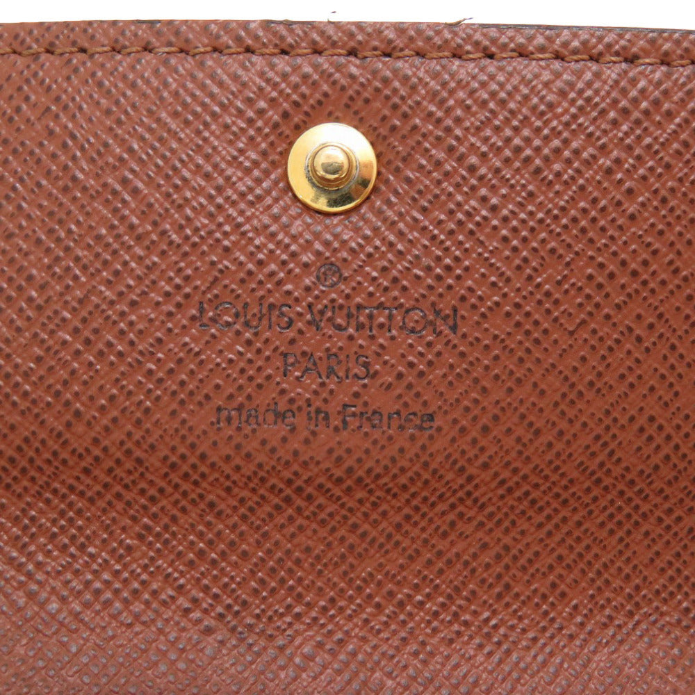 LOUIS VUITTON Key case Key holder  M69517 Monogram canvas Brown Monogram Multicles4 Women()