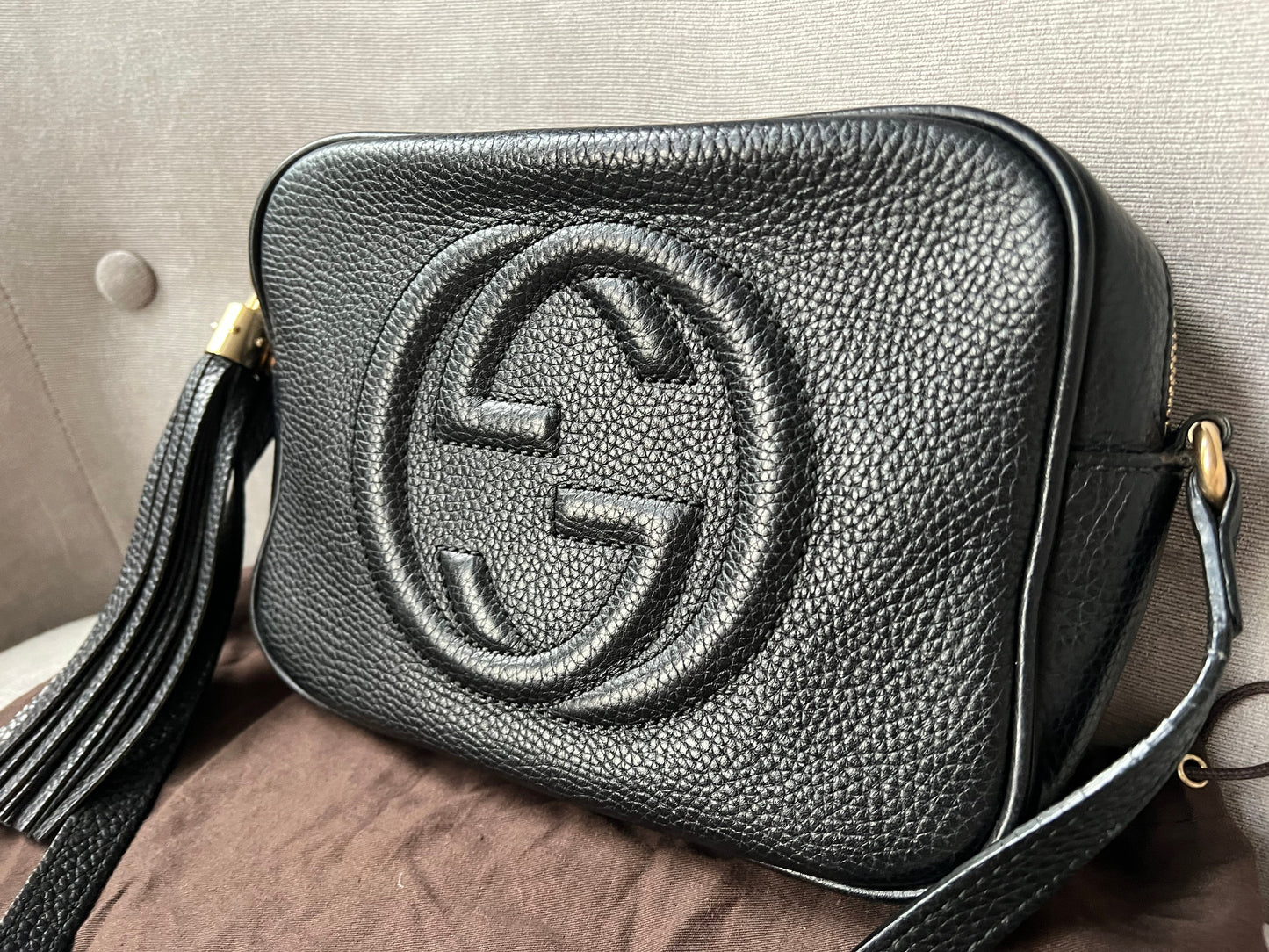 Luxury Gucci Trending 2025 Black Soho Disco