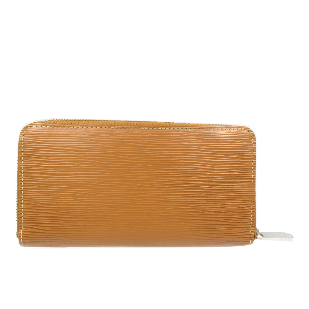 LOUIS VUITTON Long Wallet Purse Epi Leather Brown Epi Zippy wallet Women()