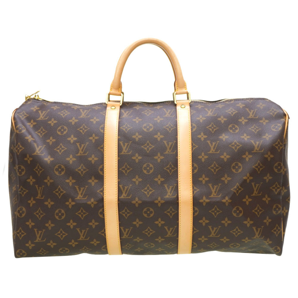 LOUIS VUITTON Handbag M41426 Monogram canvas Brown Monogram Keepall 50 Women