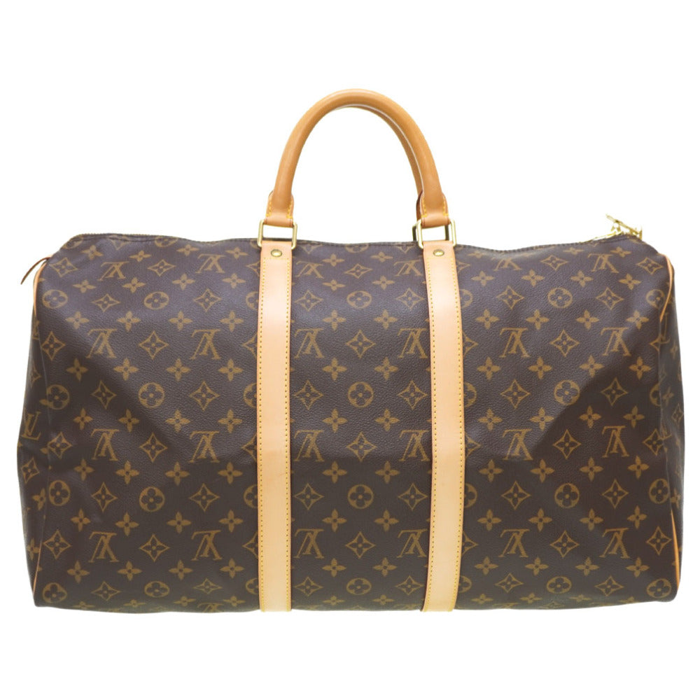 LOUIS VUITTON Handbag M41426 Monogram canvas Brown Monogram Keepall 50 Women