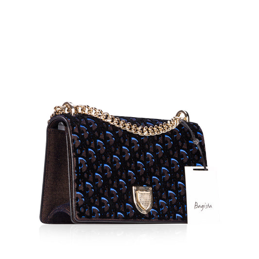 Luxury Dior Luxury Diorama Velvet Bag