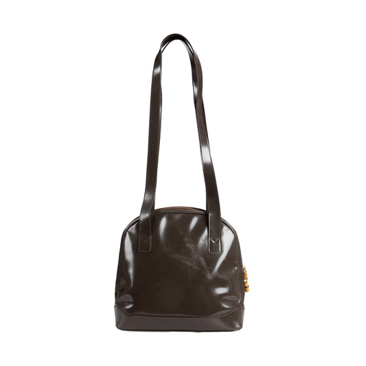 Luxury Gucci Trending 2025 Vintage Patent Leather Shoulder Bag - '00s