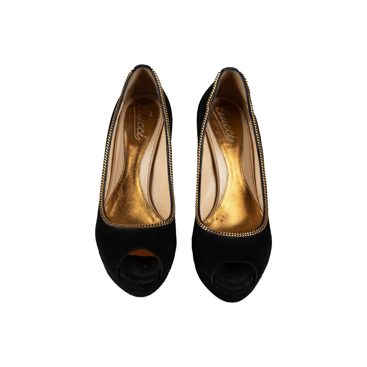 Luxury Gucci Trending 2025 Peeptoe Pumps - '10s