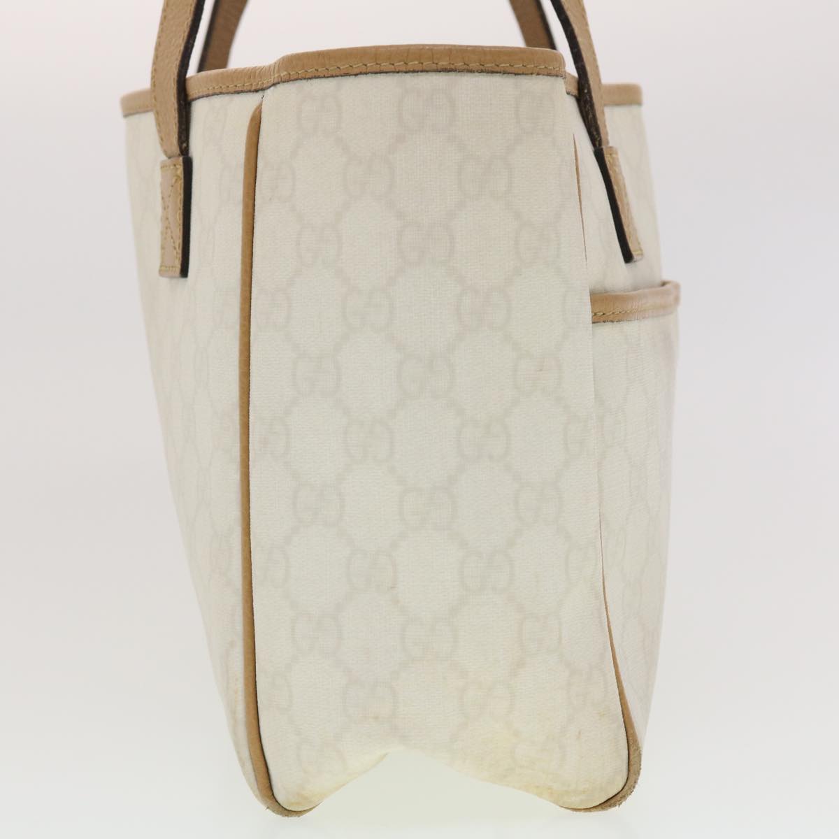 Luxury Gucci Trending 2025 GG Canvas Shoulder Bag PVC Leather White