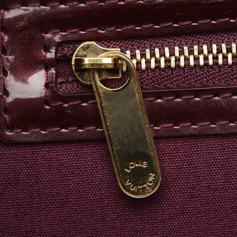 Louis Vuitton Monogram Vernis Avalon GM Handbag M91742 Rouge Forest Pearl Patent Leather  Louis Vuitton