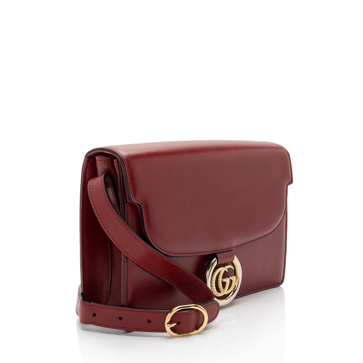 Luxury Gucci Trending 2025 Leather GG Ring Shoulder Bag