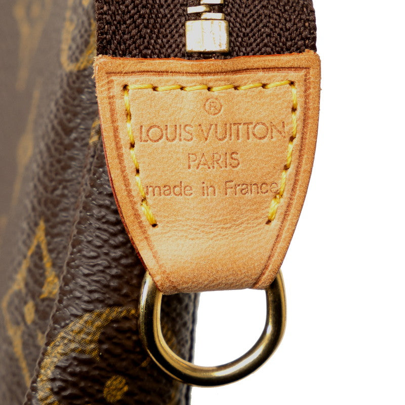 Louis Vuitton Monogram Potch Bucket PM Torch Bag M42238 Brown PVC Leather  Louis Vuitton
