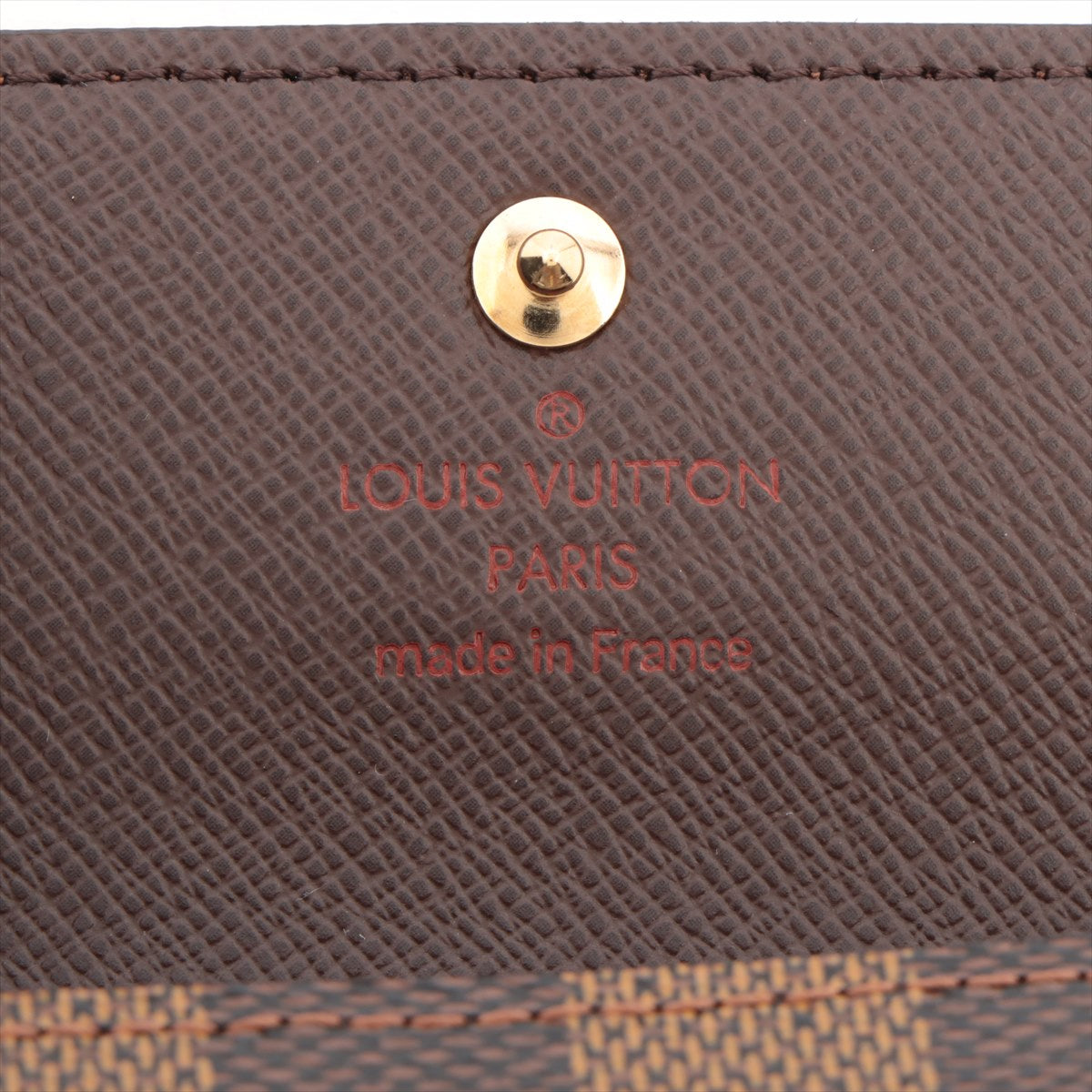 Louis Vuitton Damier Multicle 4 N62631 Brown Keycase