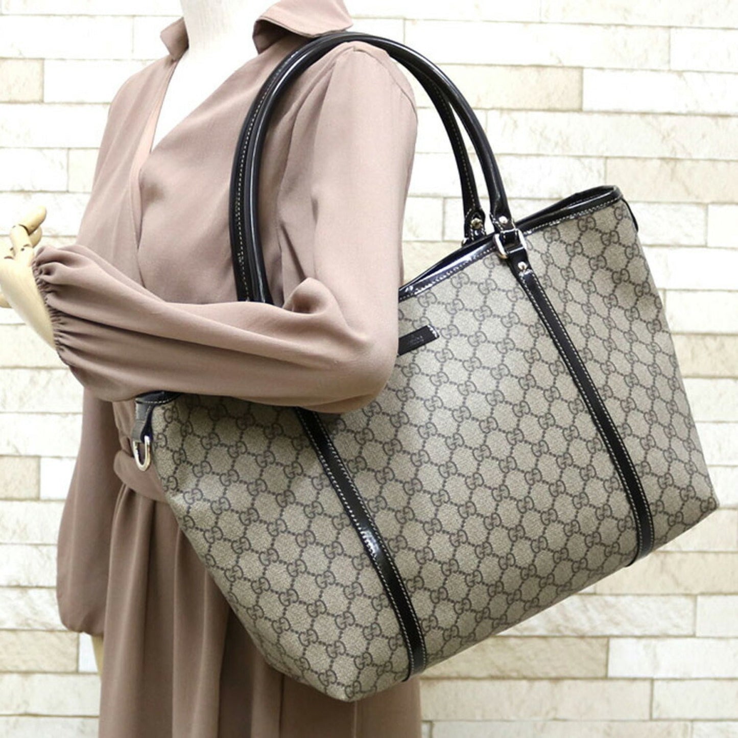 Luxury Gucci Trending 2025 Cabas  Leather Tote Bag ()