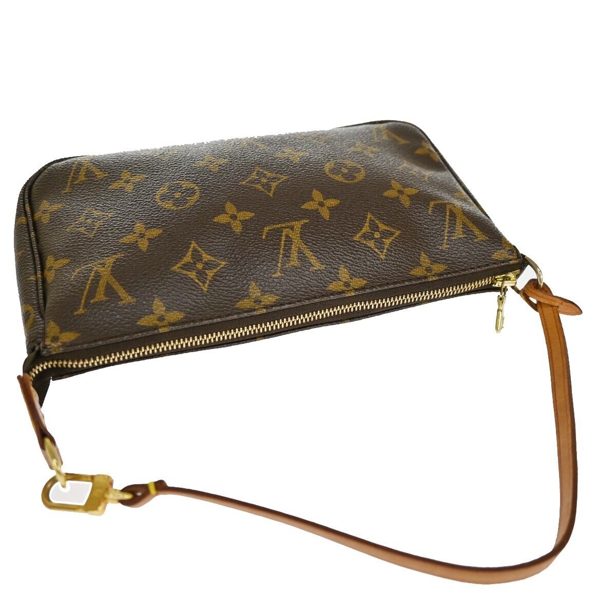 Louis Vuitton Pochette Accessoires  Canvas Clutch Bag ()