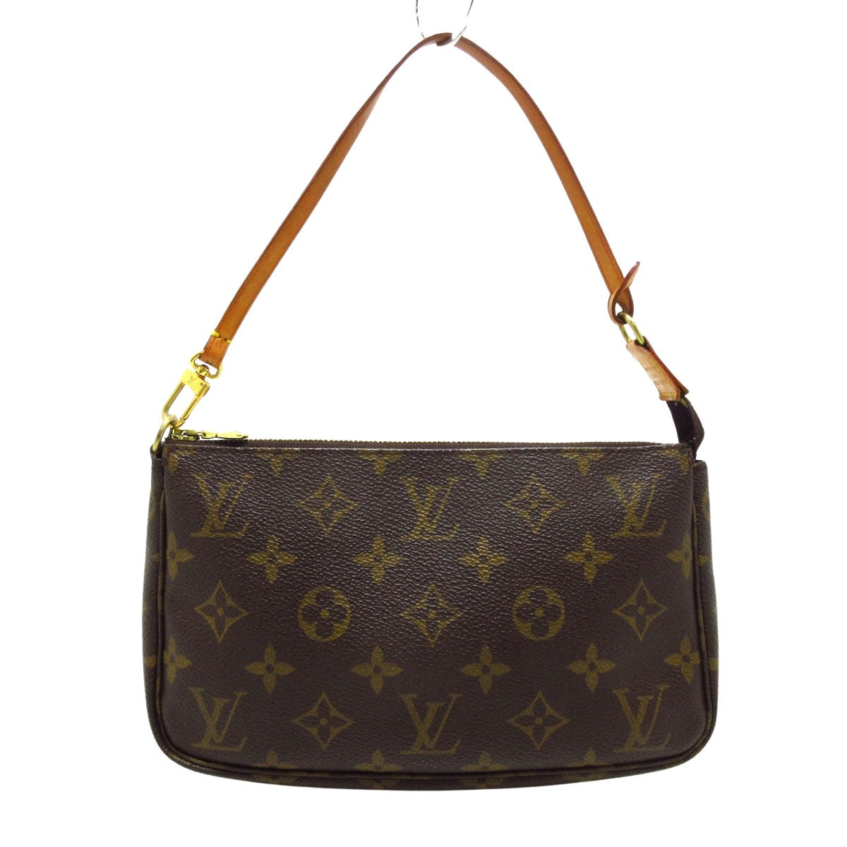 Louis Vuitton Pochette Accessoire  Canvas Clutch Bag ()