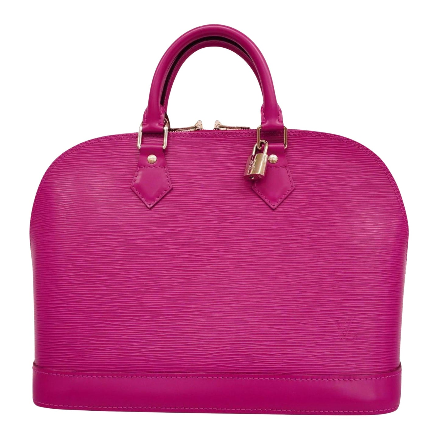 Louis Vuitton Alma  Leather Handbag ()