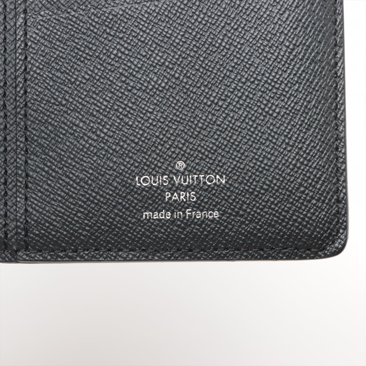 Louis Vuitton Monogram Portfolio Brother M61697 Black Wallet