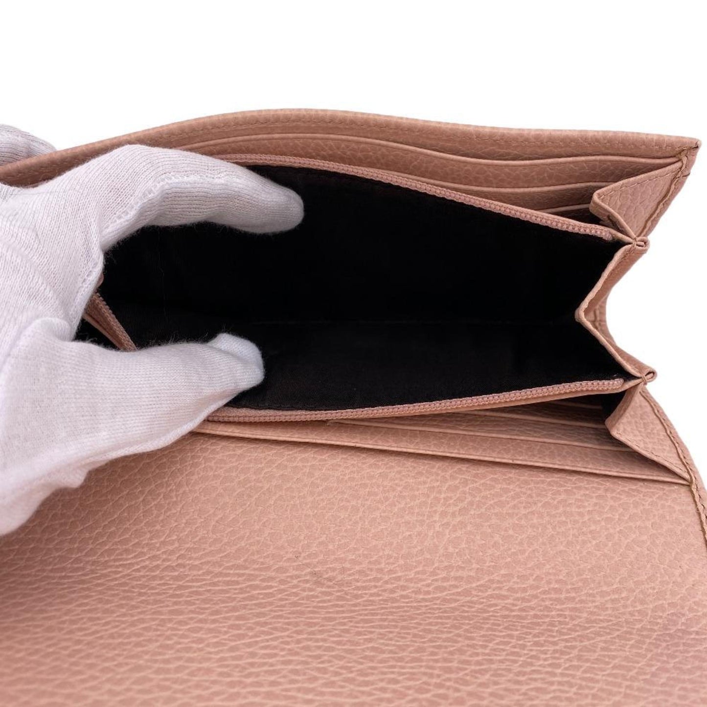 Gucci Gg Marmont  Leather Wallet  ()