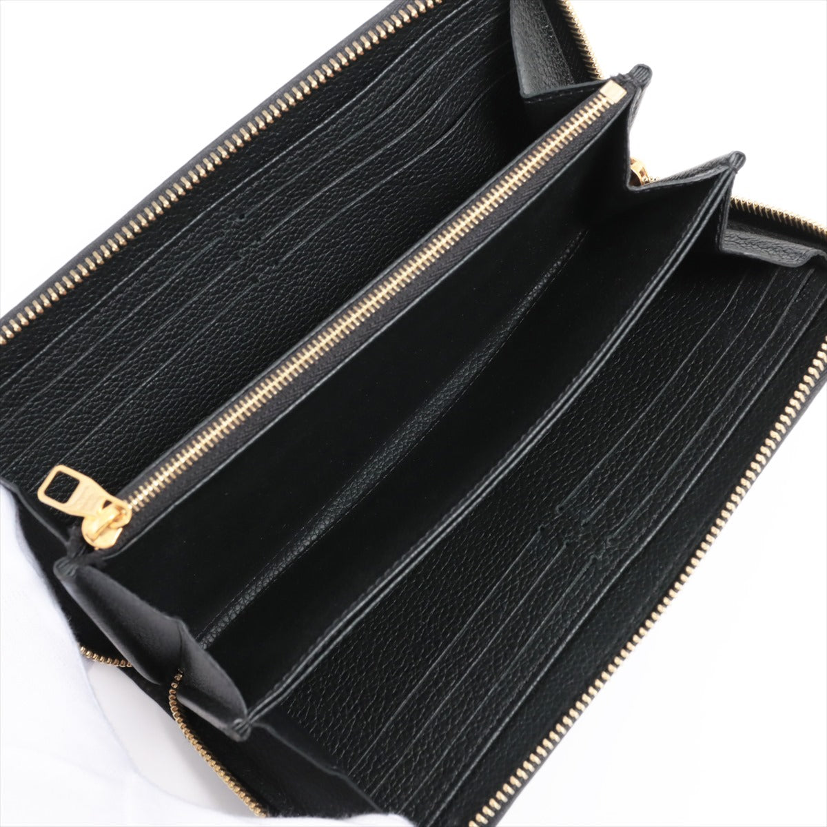 Louis Vuitton Implant  Wallet M61864 Noir Round Jeep Wallet