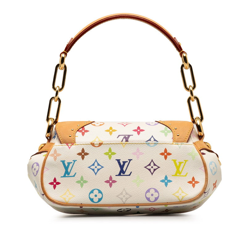 Louis Vuitton Multicolor Marilyn Handbag M40127 Bronze White PVC Leather  Louis Vuitton