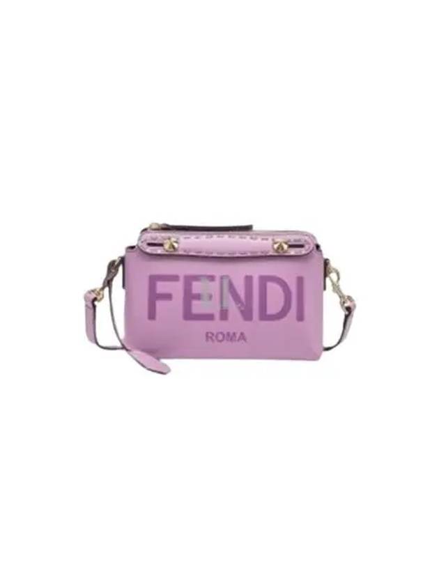 Luxury Fendi By The Way Boston Shoulder Bag Lilac