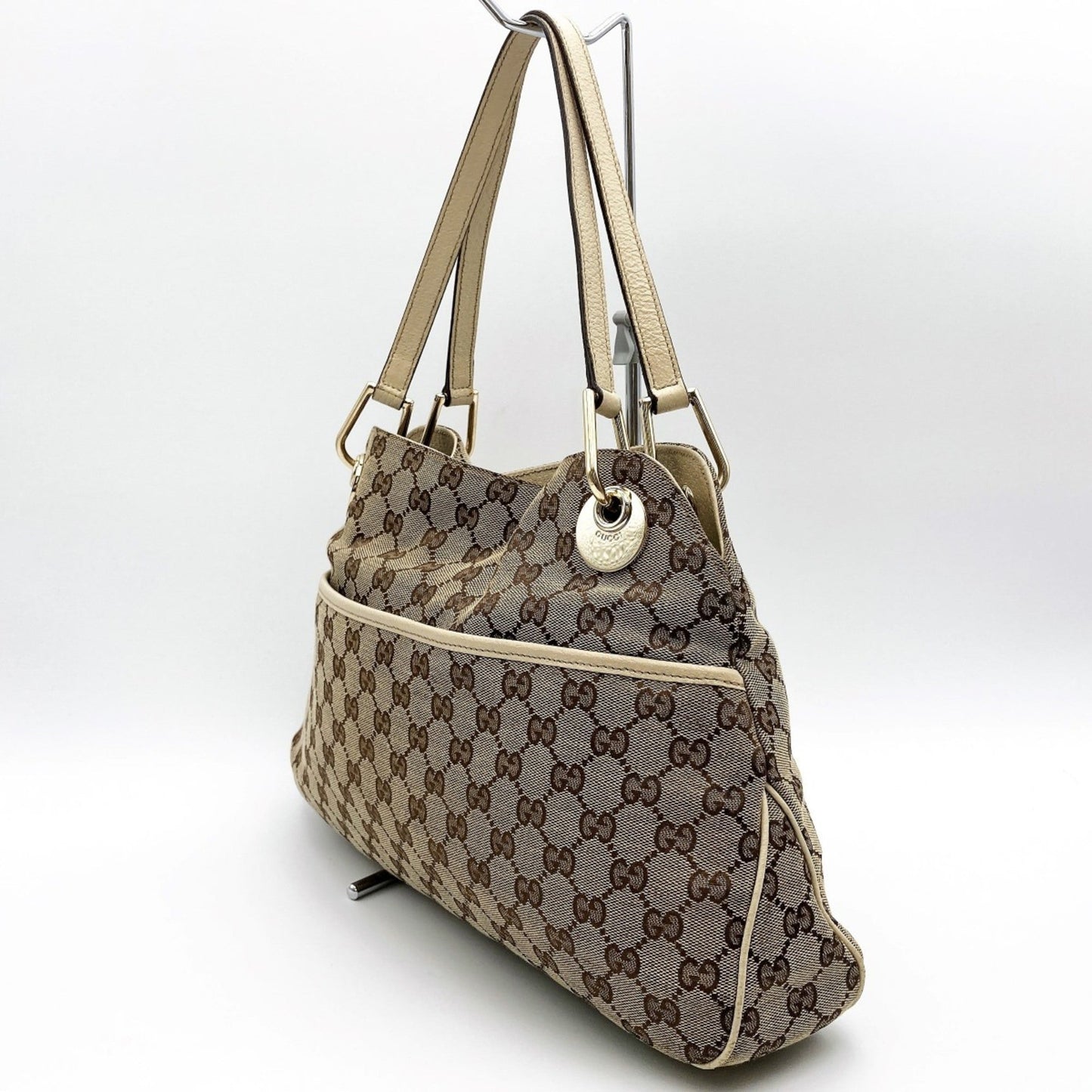 Luxury Gucci Trending 2025 Gg Canvas  Canvas Tote Bag ()