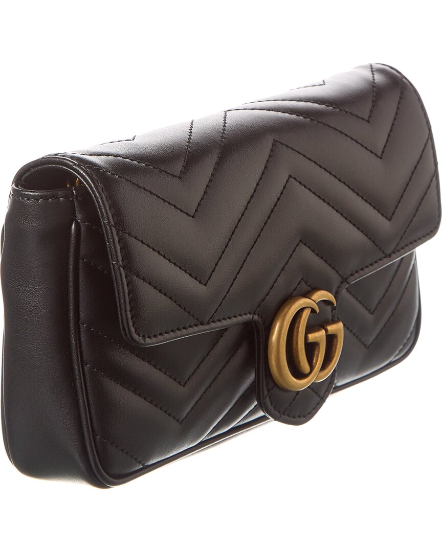 Luxury Gucci Trending 2025 GG Marmont Mini Leather Shoulder Bag