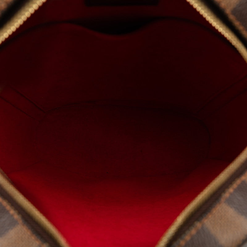Louis Vuitton Damier Ipanema PM Shoulder Bag N51294 Brown PVC Leather  Louis Vuitton
