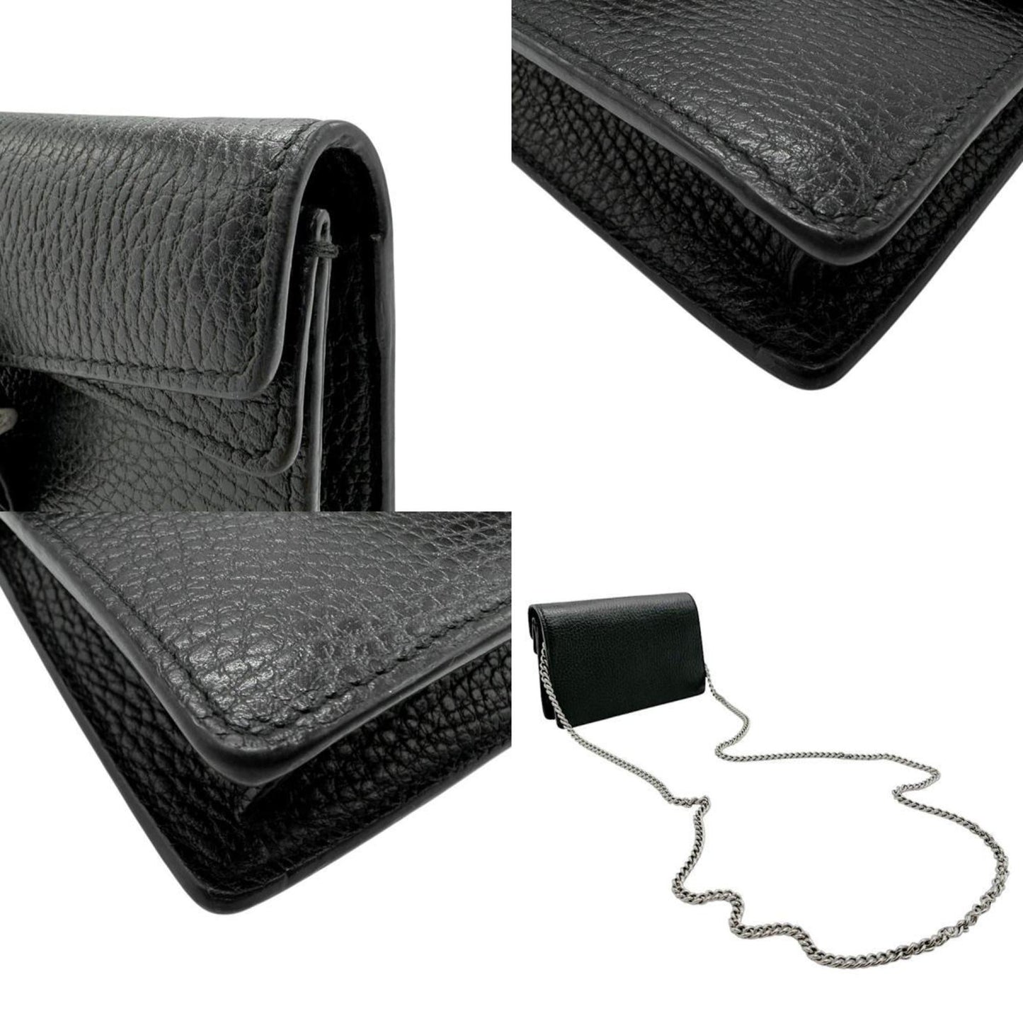 Gucci  Leather Shoulder Bag