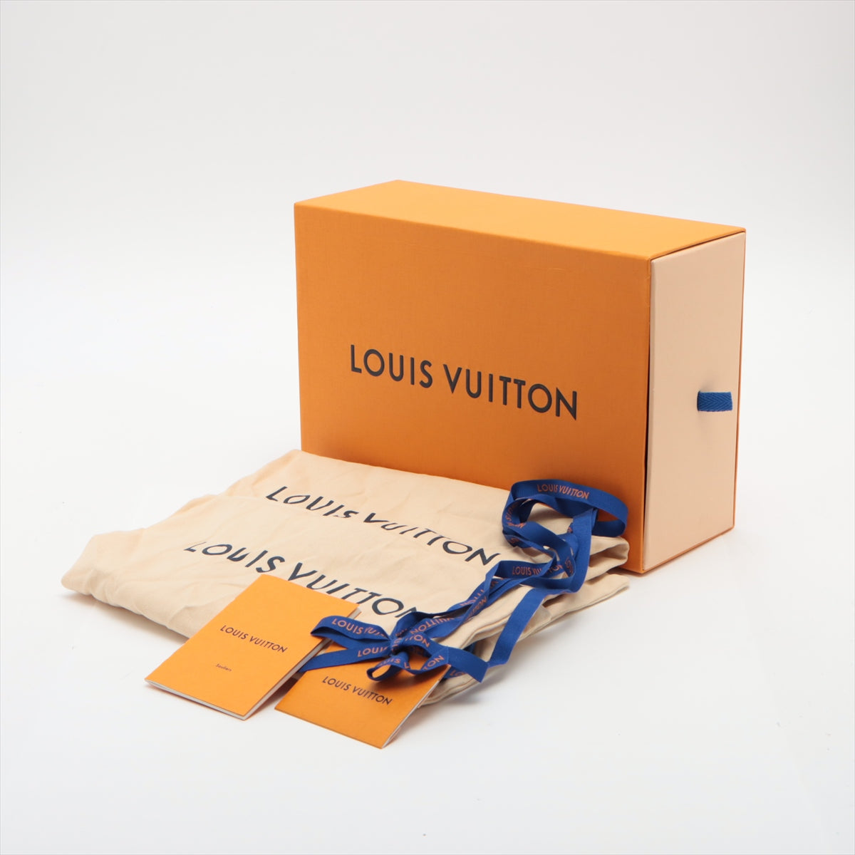 Louis Vuitton Beach Sandal Size 7 Men Blue VS0199