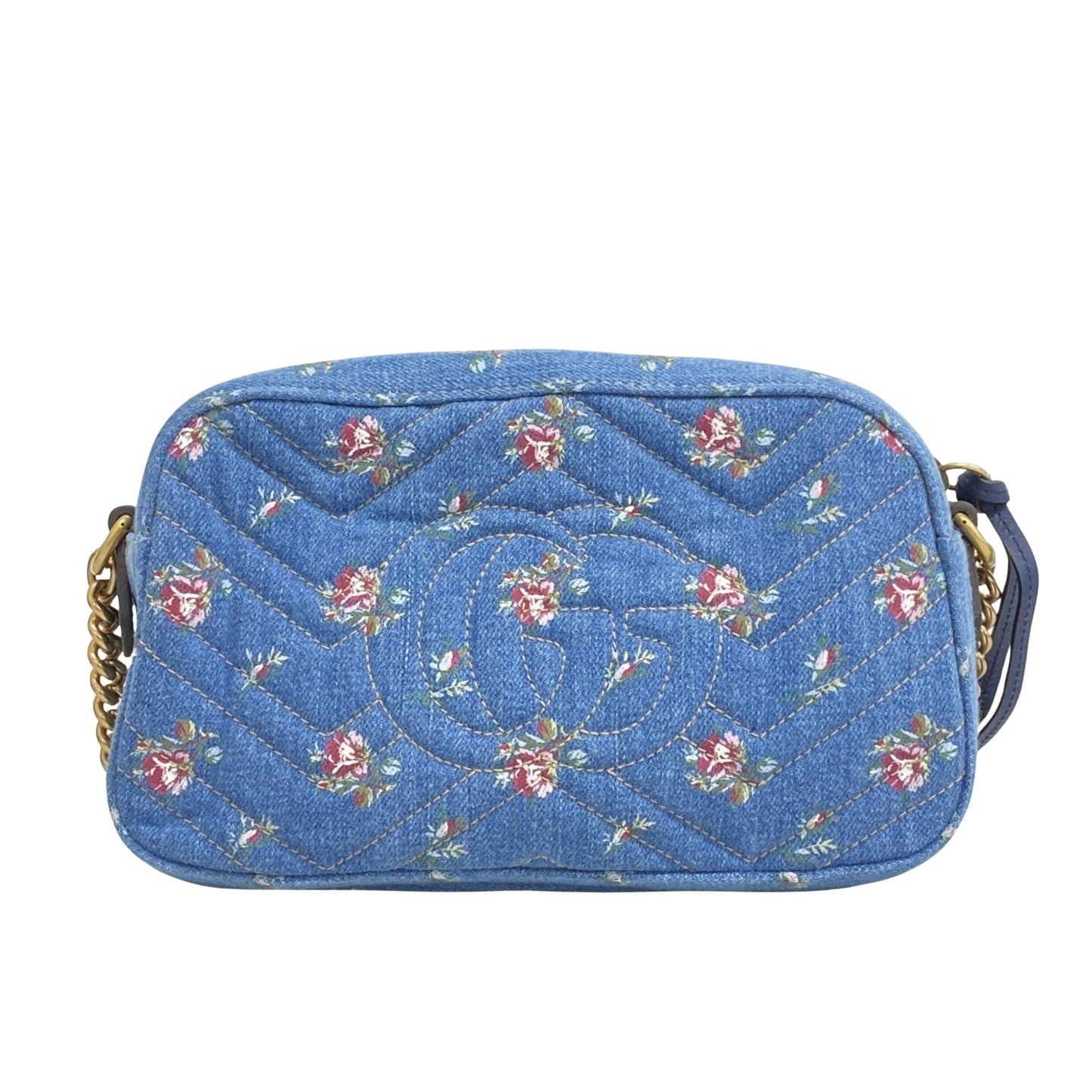 Gucci Gg Marmont   - Jeans Shoulder Bag ()
