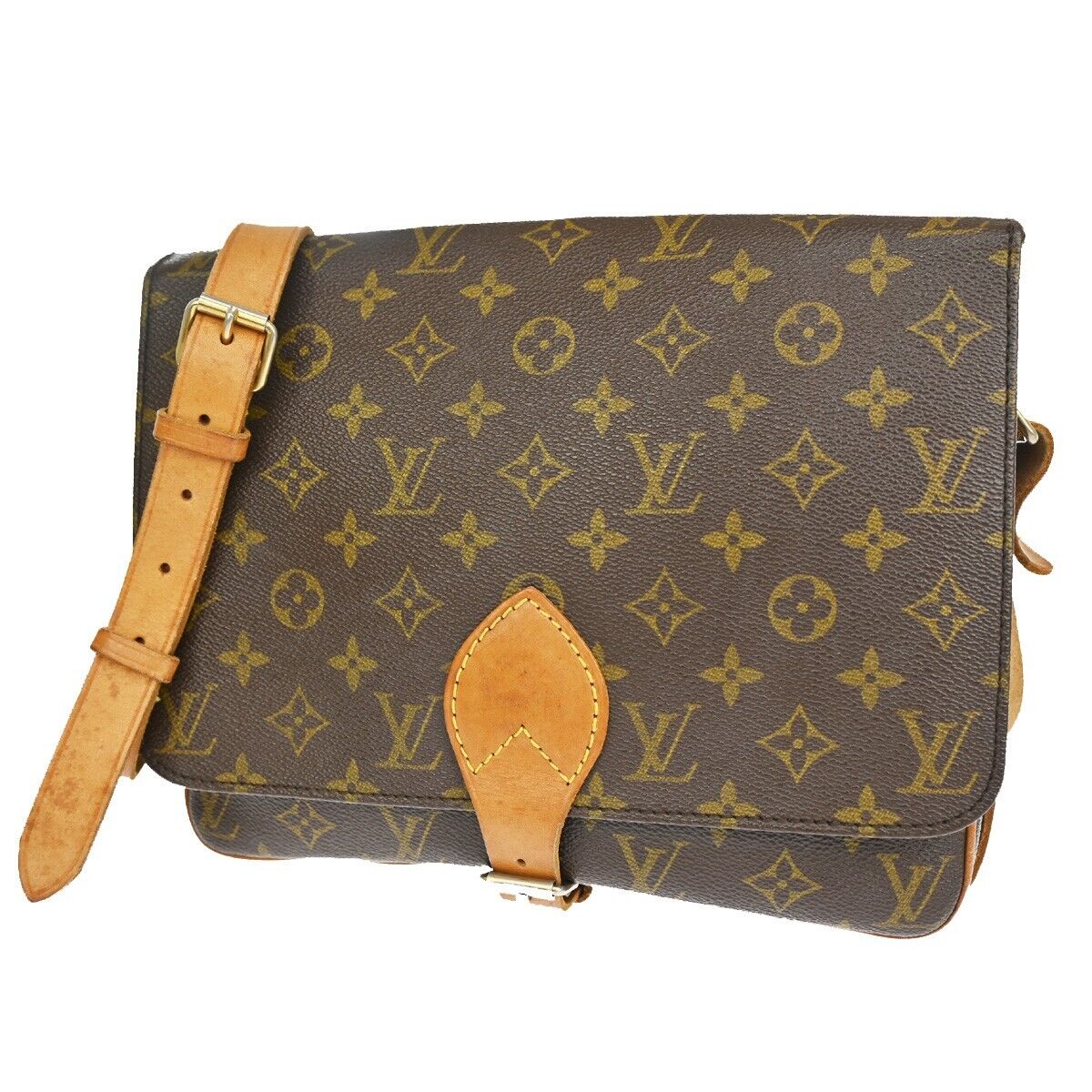 Louis Vuitton Cartouchiere  Canvas Shoulder Bag ()