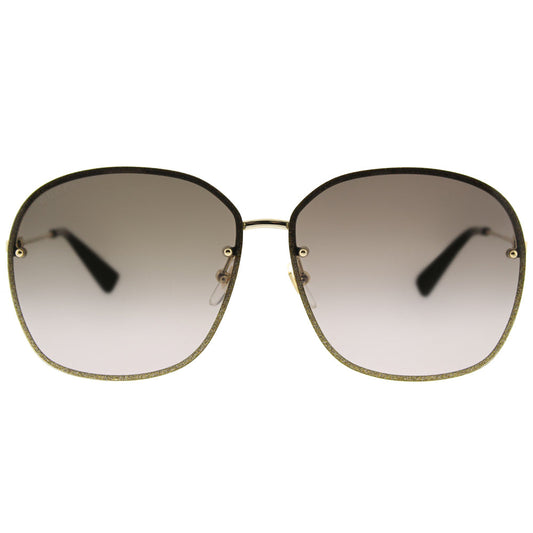 Gucci  GG 0228S 003 Womens Oval Sunglasses