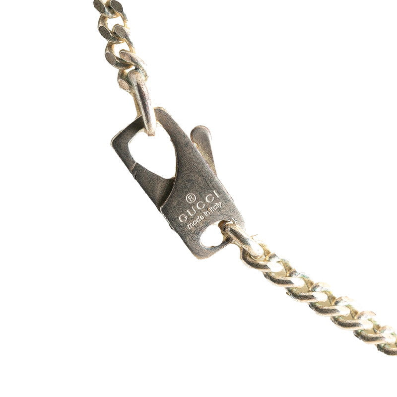 Gucci Interlocking G Silver Necklace