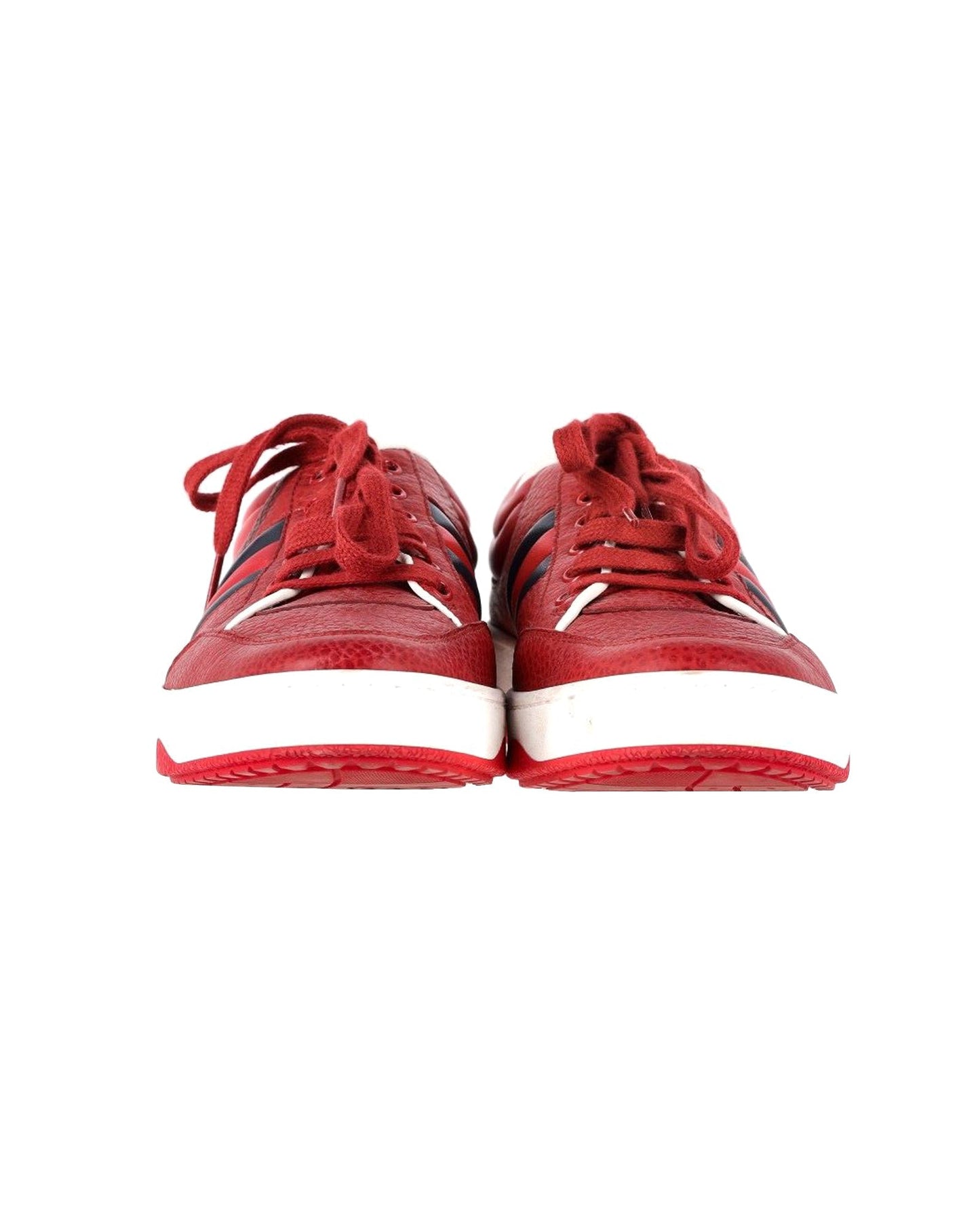 Luxury Gucci Trending 2025 Ronnie Low-Top Sneakers in Red Leather
