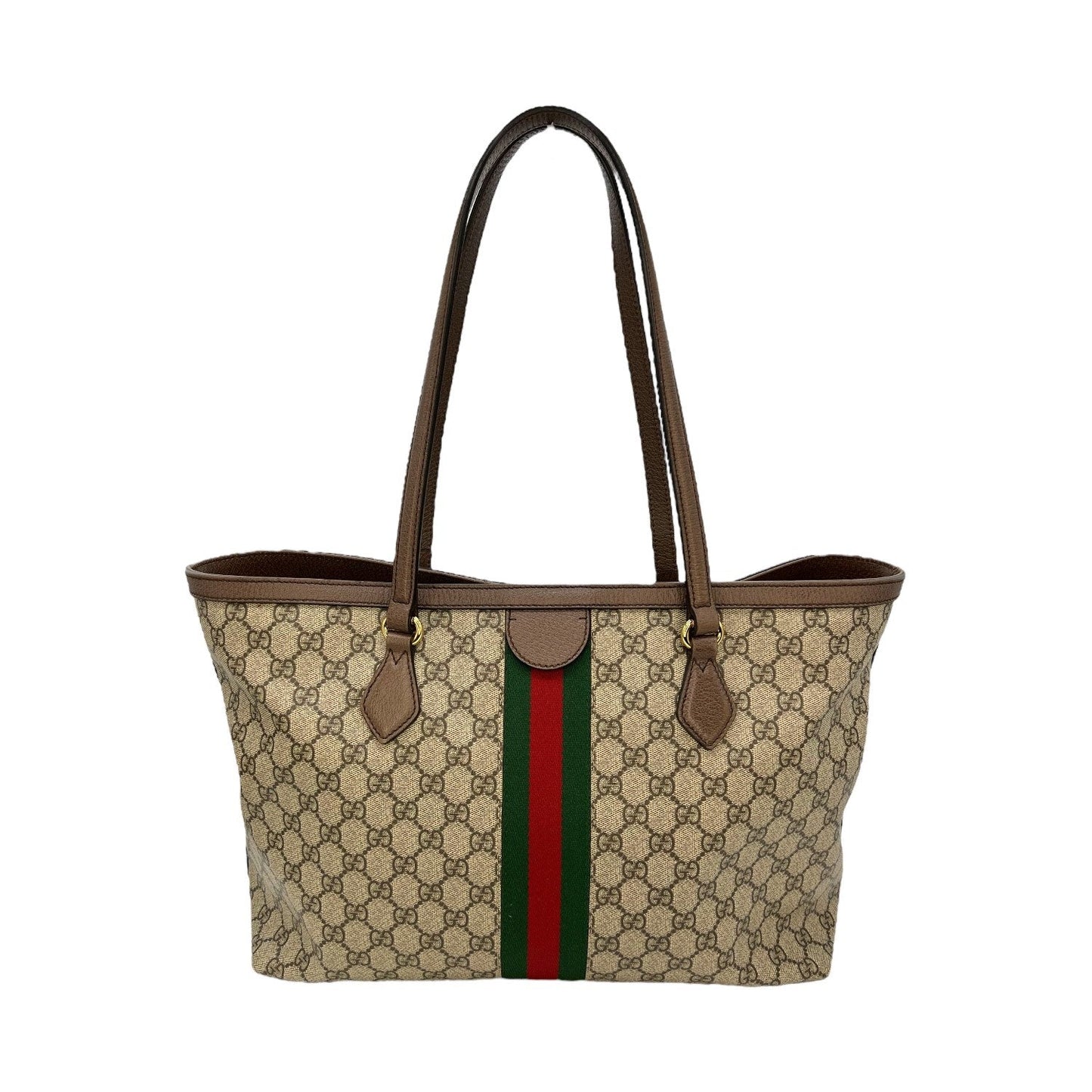 Luxury Gucci GG Supreme Medium Ophidia Tote