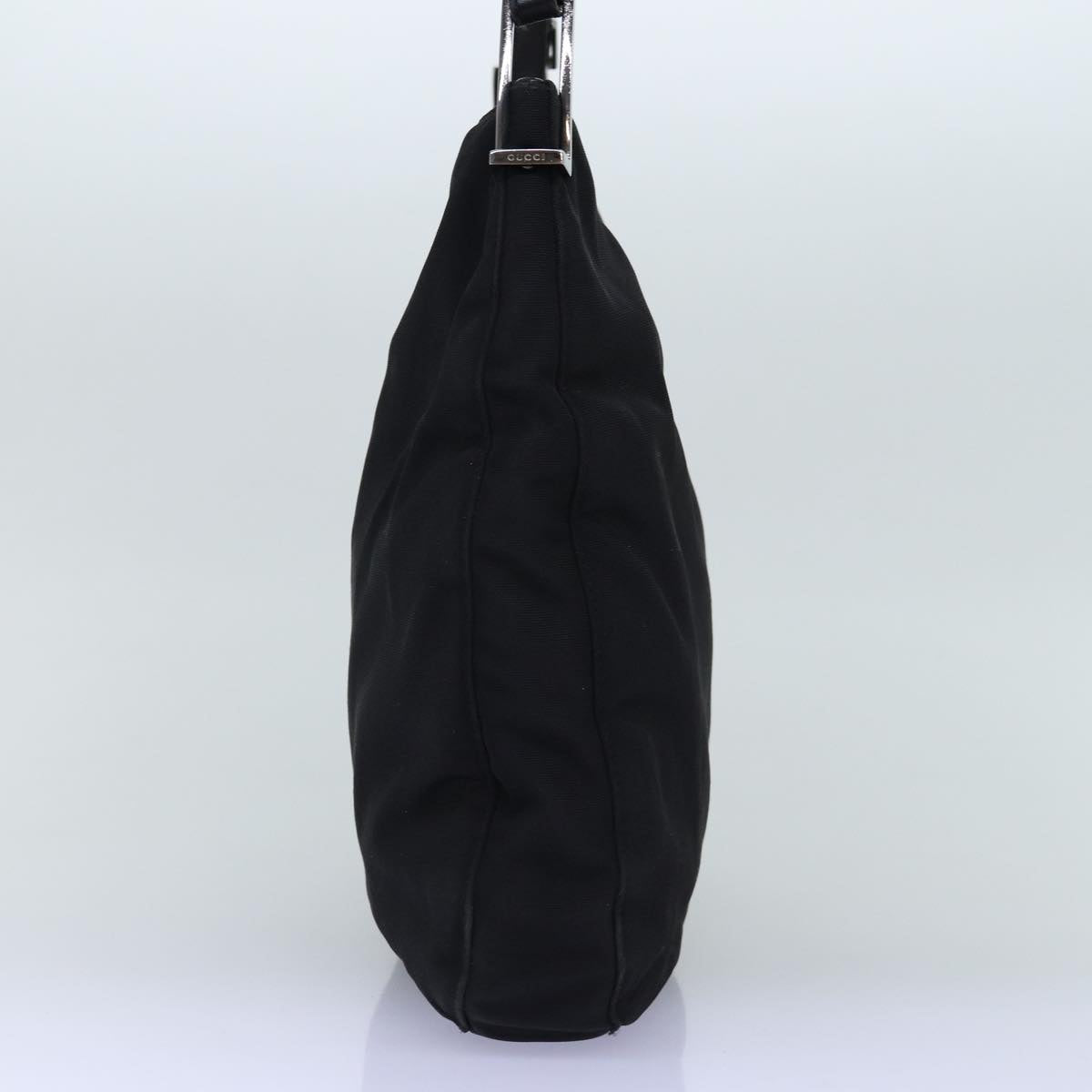 Luxury Gucci Trending 2025 Shoulder Bag Nylon Black 001 3166 Auth Bs14561