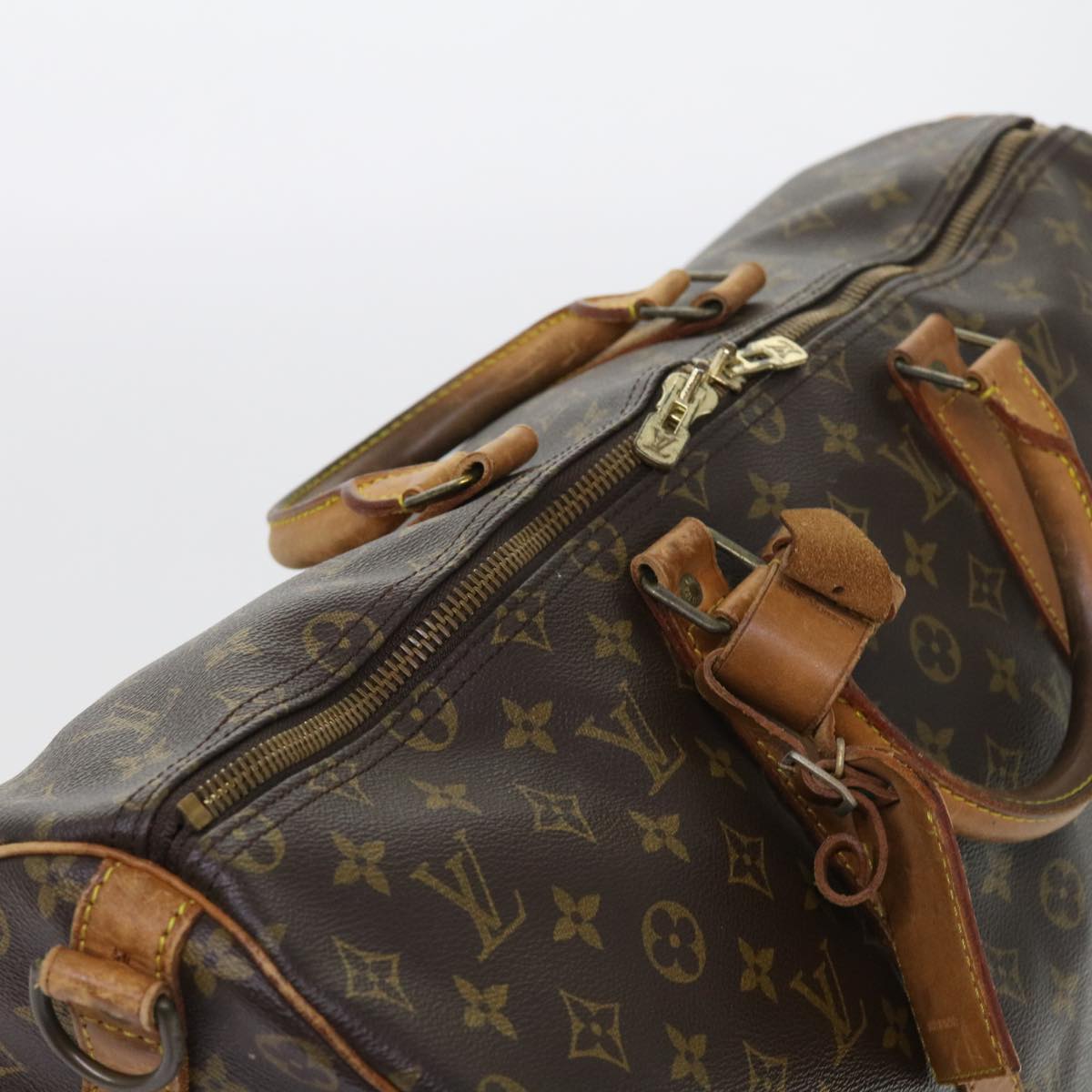 Louis Vuitton Keepall Bandouliere 50  Canvas Travel Bag ()