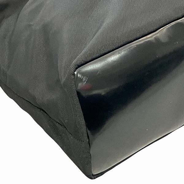 Gucci Bamboo Nylon Leather Handbag