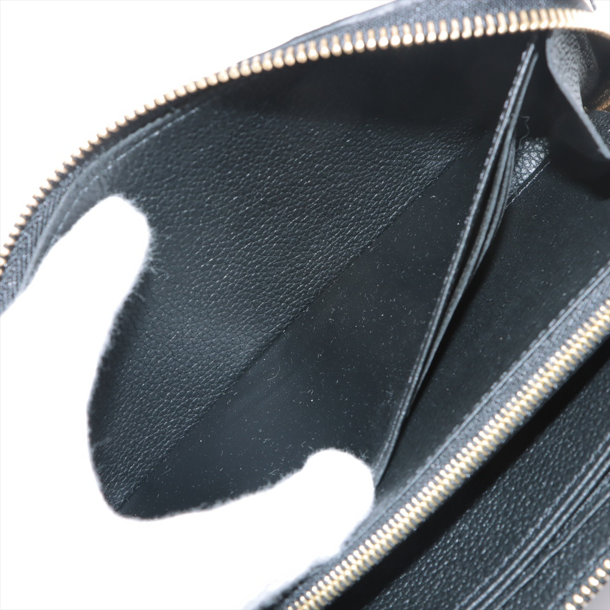 Louis Vuitton Monogram Amplant  Wallet M61864 Noneir Round Zip Wallet