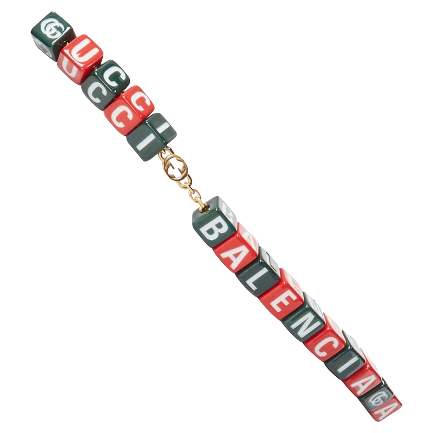 Gucci Balenciaga Hacker Project Symbols Cubes Short Necklace
