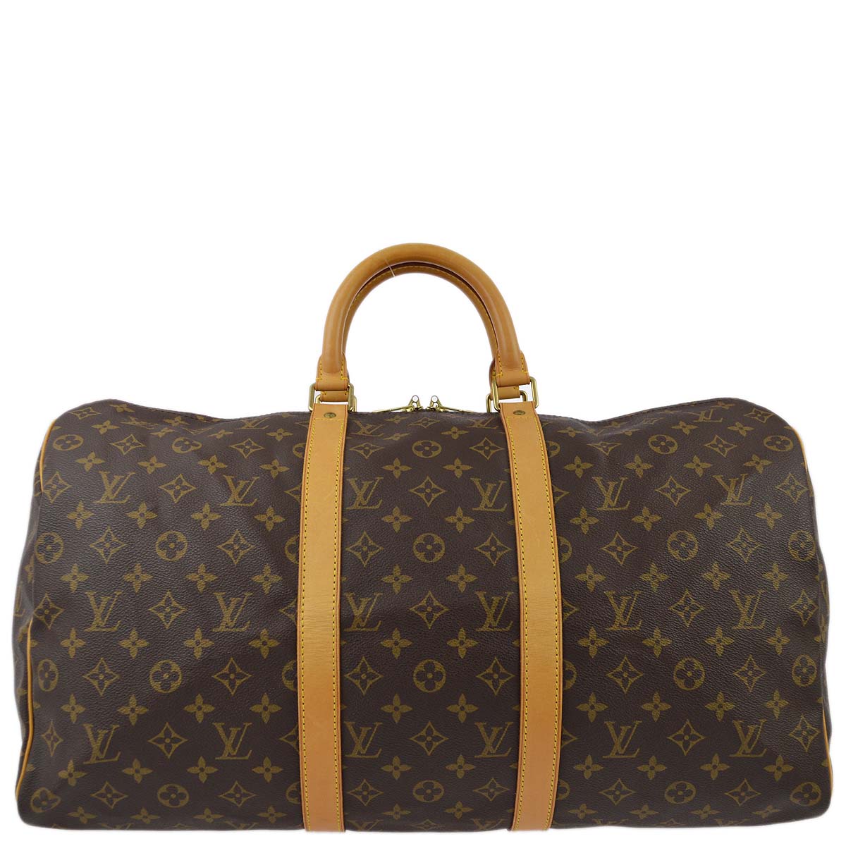 Louis Vuitton Monogram Keepall 50 Duffle Travel Handbag M41426