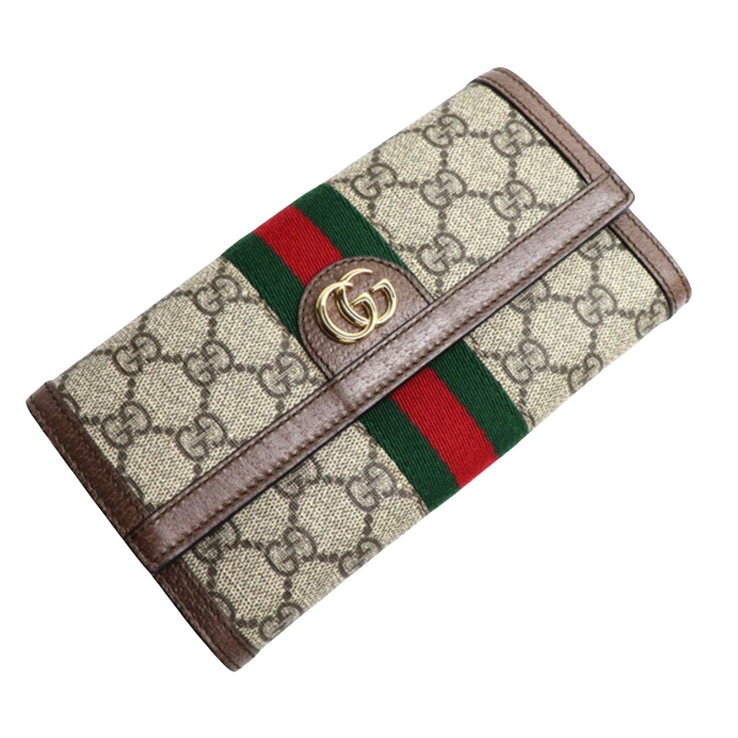 Luxury Gucci Trending 2025 Ophidia  Canvas Wallet  ()